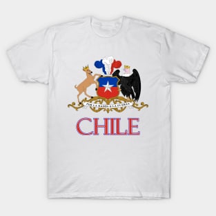 Chile - Coat of Arms Design T-Shirt